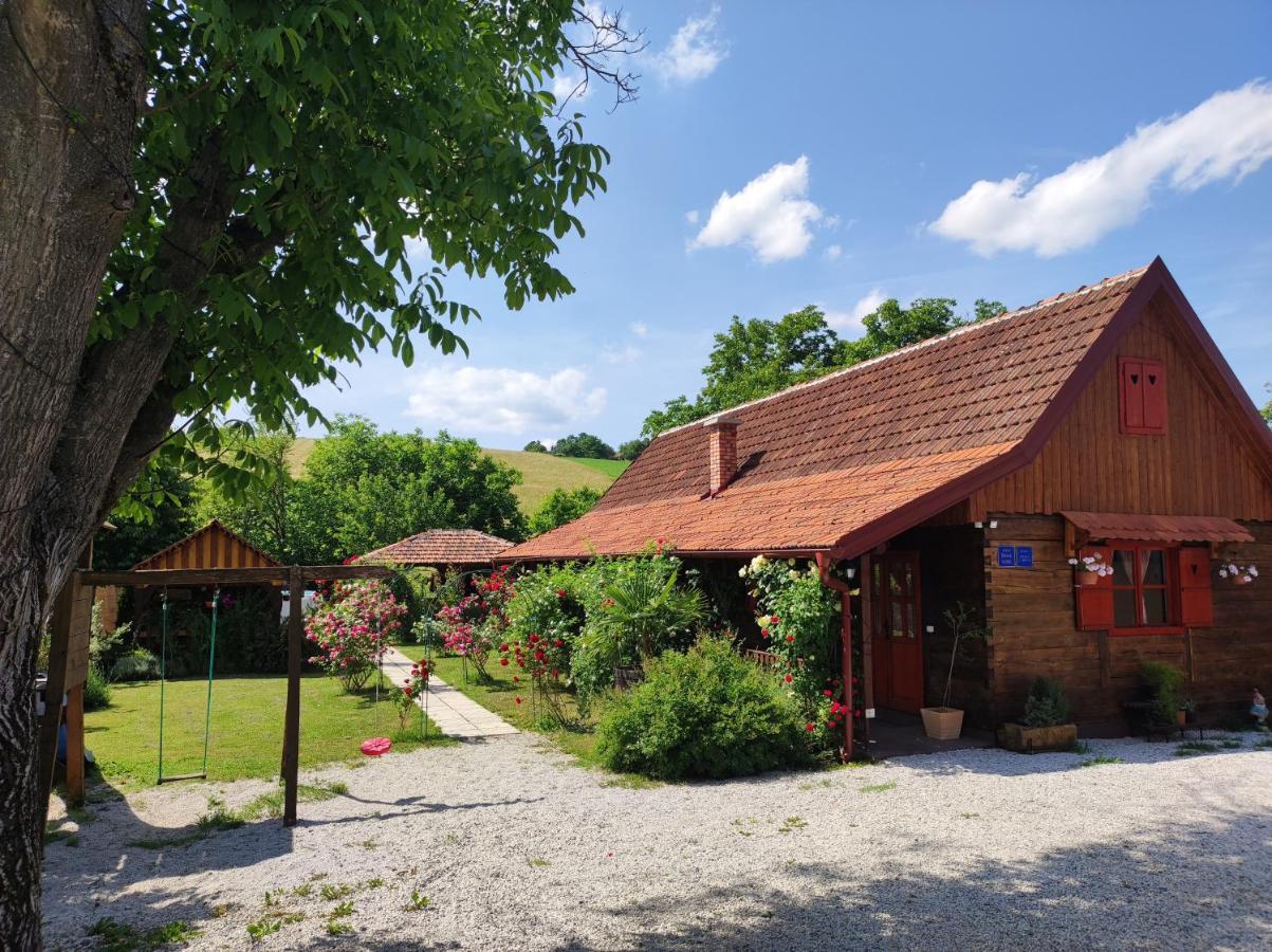 Pod Orehom Drvena Kuca I Sauna Krapina Buitenkant foto